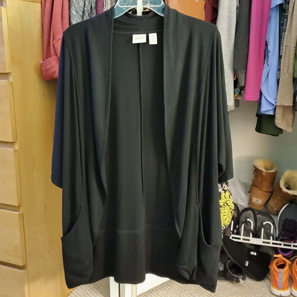 Zenergy by Chico Black Cardigan